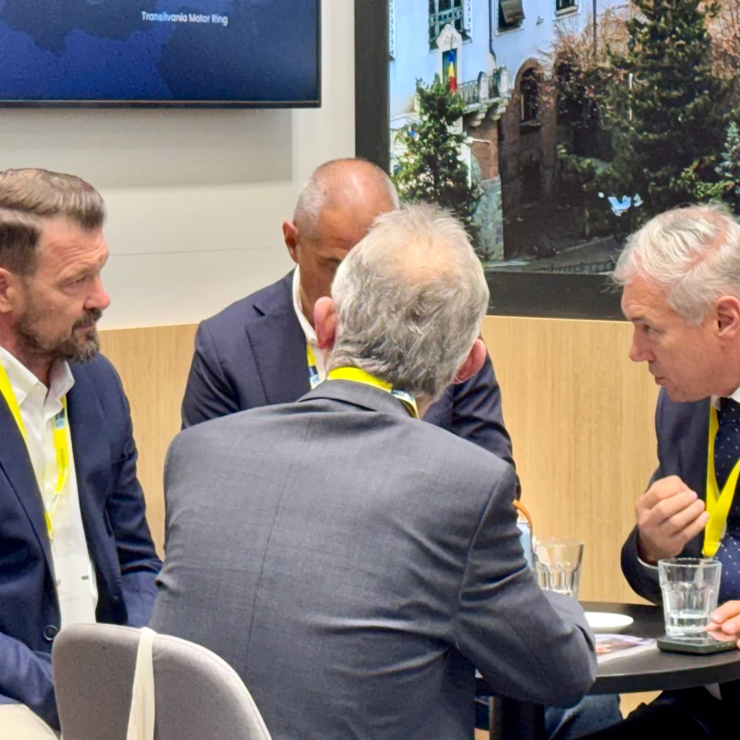 A meeting at the Why Mureș stand, EXPO REAL München 2026